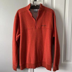 Columbia quarter zip sweater